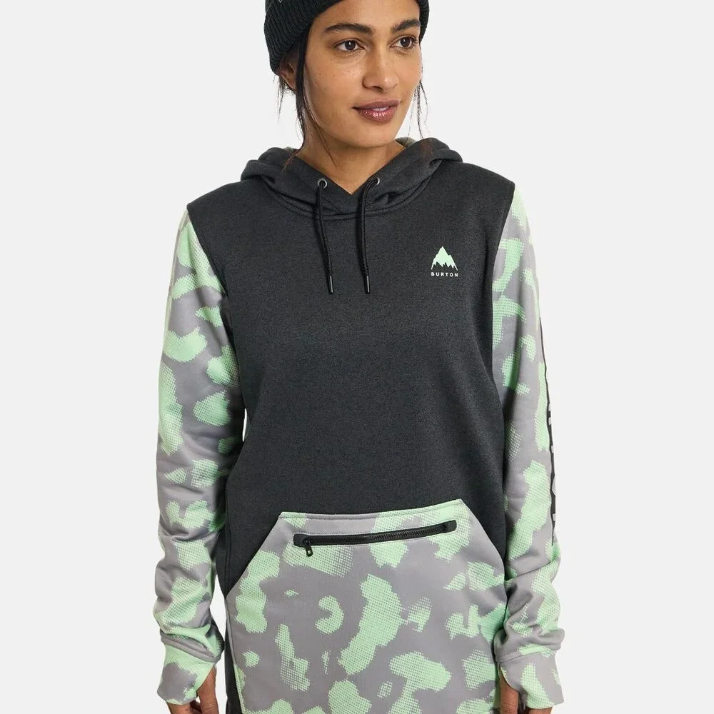 [NWOT] Burton - Oak Long Pullover Hoodie - Snowboard Fleece Sweatshirt - Size S - Picture 2 of 8